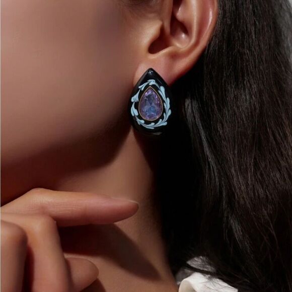 Vintage style earrings N513 - Picture 1 of 4